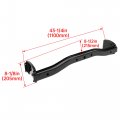 Kuafu Rear Bumper Reinforcement Bracket Compatible With 2000-2006 Toyota Tundra 520160c010 520150c010 To1166111 To1162101 Bar