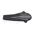Hongk- Black Iron Plate Drive Shaft Cover For Yamaha V-star 650 1100 Classic Custom 128mm