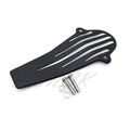 Hongk- Black Iron Plate Drive Shaft Cover For Yamaha V-star 650 1100 Classic Custom 128mm 