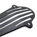Hongk- Black Iron Plate Drive Shaft Cover For Yamaha V-star 650 1100 Classic Custom 128mm