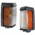 Nissan Pathfinder 1988-1995 Pickup 1988-1989 Side Marker Light Assembly Driver And Passenger Pair Black Ni2550105 Ni2551105 