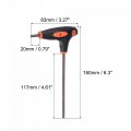 Uxcell 4mm Ball End Hex Key T-handle Wrench Spanner Metric S2 Steel 2 Pcs