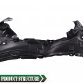 G-plus Front Left Driver Side Fender Liner Compatible With 2013-2016 Sentra Fe S 2013-2019 S Sl Sr Sv Splash Shield Ni1248133