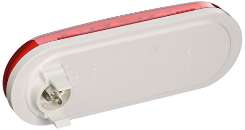 Supernova 9 Diode Oval Led Stop Tail Turn Light Male Pin Red Model 54132 Waterproof Rear Vehicle Assembly