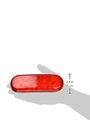 Supernova 9 Diode Oval Led Stop Tail Turn Light Male Pin Red Model 54132 Waterproof Rear Vehicle Assembly