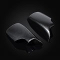 Astra Depot Matte Black Front Center Kidney Grille Grill Carbon Fiber Side Mirror Cover Cap Wing Horn Style Compatible For 1998