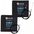 Niche Push Pull Throttle Cable Set For Honda Xl250r Xl350r Xr200r Xr250r Xr350r Xr600r 17910-kg0-405 17920-kt1-671