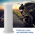 1 Inch Motorcycle Grips Vansa Handlebarsa Pair Ofinch 25mm 1 1inch 28mm Universal Vintage Tpu Handle Handlebar Grip White Whith