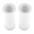 1 Inch Motorcycle Grips Vansa Handlebarsa Pair Ofinch 25mm 1 1inch 28mm Universal Vintage Tpu Handle Handlebar Grip White Whith