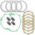 Caltric Clutch Friction Steel Plates Kit Compatible With Honda Fourtrax 200 Trx200d 1990 1991 1992 1993 1994 1995 1996 1997