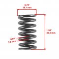 Caltric Clutch Friction Steel Plates Kit Compatible With Honda Fourtrax 200 Trx200d 1990 1991 1992 1993 1994 1995 1996 1997