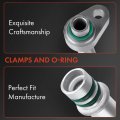 A-premium A C Suction Line Hose Assembly Compatible With Toyota Models Tacoma 2005-2015 2 7l Compressor To Evap