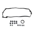 Valve Cover Gasket Set For Bmw 645ci 20 2005 Driver And Passenger Side Pair Rubber With Grommets 8 Cylinder 4 4l 4 8l Engine 