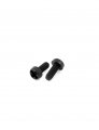 Uxcell M2 X 5mm Plastic Phillips Pan Head Machine Screws Black 100 Pcs