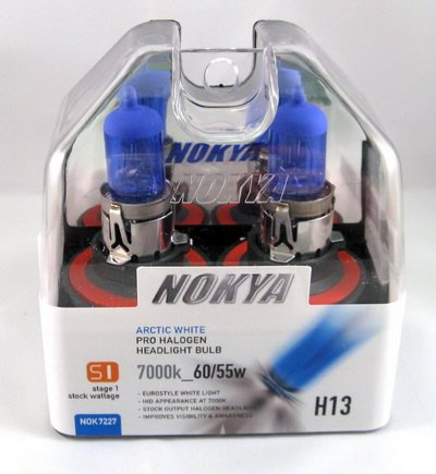 Nokya H13 9008 Arctic White Stage 1 7000k Halogen Headlight Fog Light Car Bulb Replacement