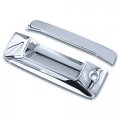 Chrome Tailgate Handle Cover W Keyhhole O Camera Cutout Fits Chevy Gmc 2014-2016 Silverado Sierra 2015-2016 Colorado Canyon 