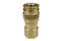 Coilhose Pneumatics 150u 4-inch Body Size Coilflow Automatic Universal Coupler 1 Npt Female 