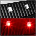 Auto Dynasty 2pcs 3d Led C-style Light Bar Rear Tail Lights Brake Lamps Compatible With Dodge Ram 1500 2500 3500 09-17 Driver