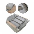 Labwork Front Passenger Side Gray Perforated Artificial Leather Seat Cover Replacement For 2007 2008 2009 2010 2011 2012 Acura