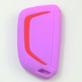 2pcs Silicone Remote Smart Key Fob Case Cover For Cadillac Escalade 2021 2022 2023 6 Buttons Rubber Protector Holder Black 