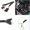Bettomshin 1pcs Corrugated Tube Wire Conduit Pp Polyethylene Tubing Non Split Flexible Pipe Hose 20mm Inner Dia 25mm Outer 4m