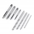 9pcs Set T Handle Machuelos M3ap Set T Type Tap Wrench With Twist Drill Bits Threadingping Hand Tool Kit