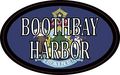 4in X 2 5in Oval Maine Flag Boothbay Harbor Sticker By Stickertalk 