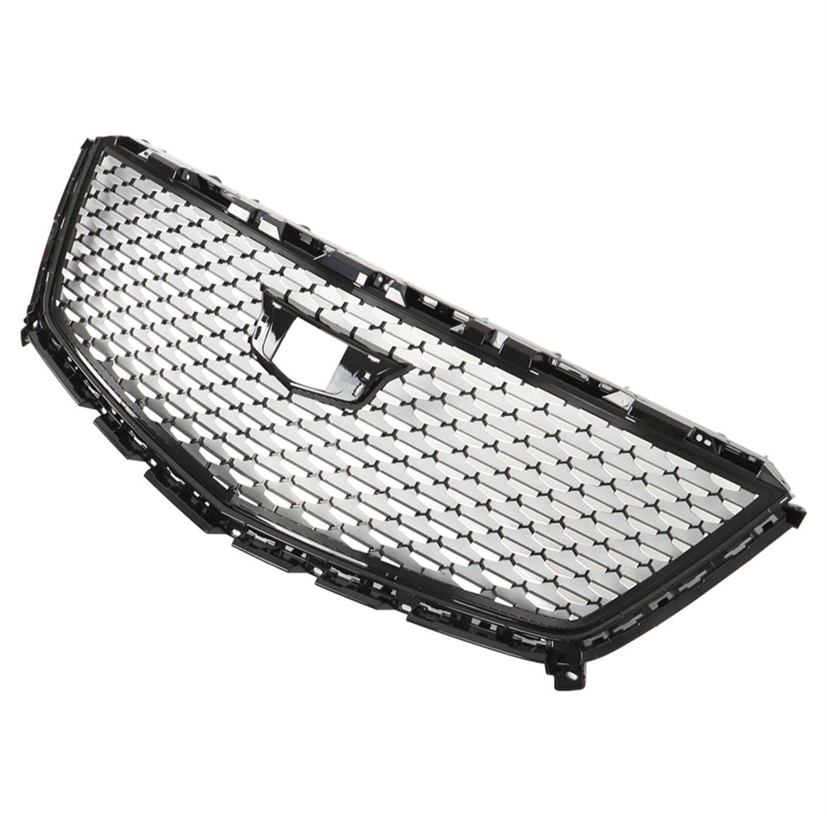 Black Front Bumper Grille Mesh Style Trim Replacement For 2016 2017 2018 2019 2020 Xt5 4-door