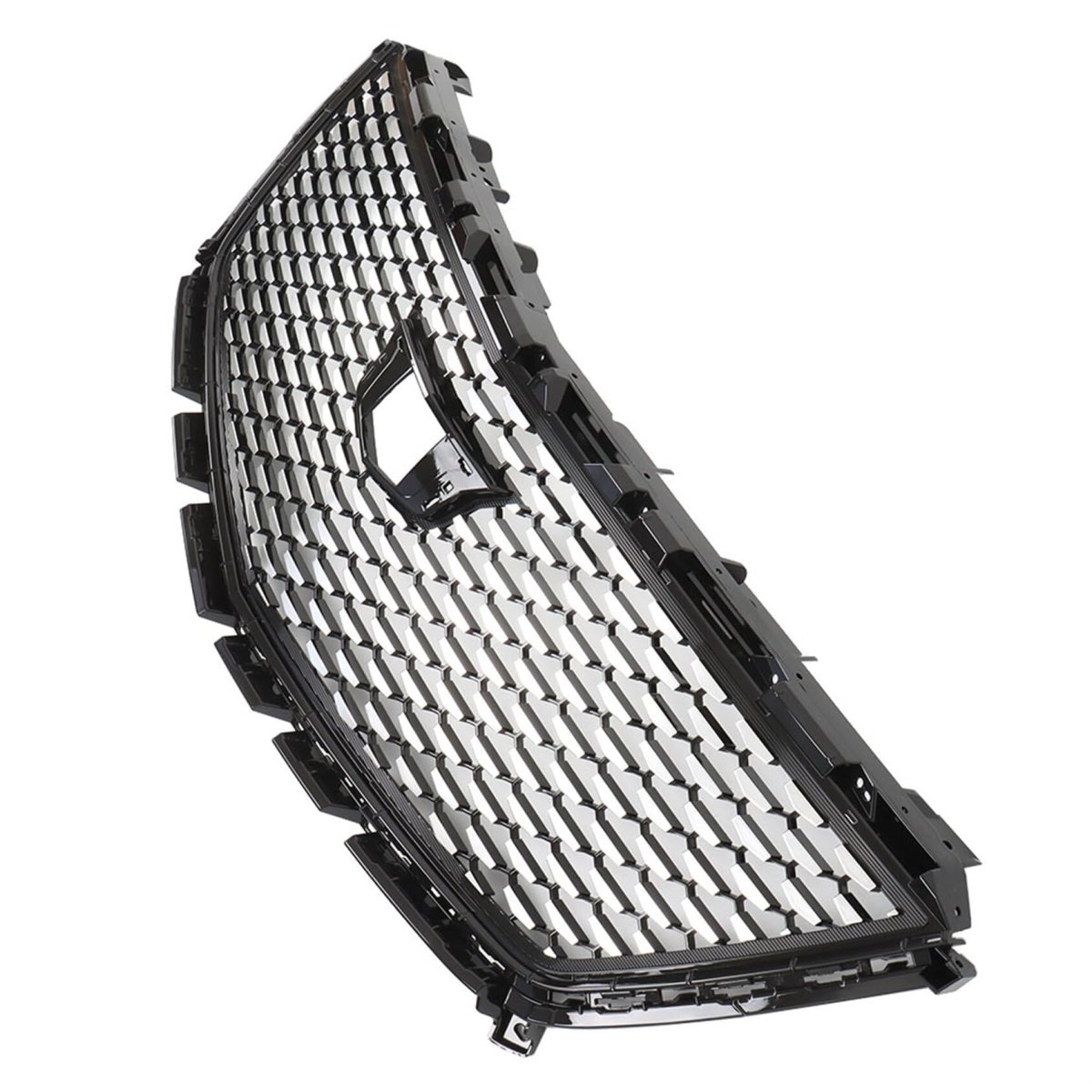 Black Front Bumper Grille Mesh Style Trim Replacement For 2016 2017 2018 2019 2020 Xt5 4-door