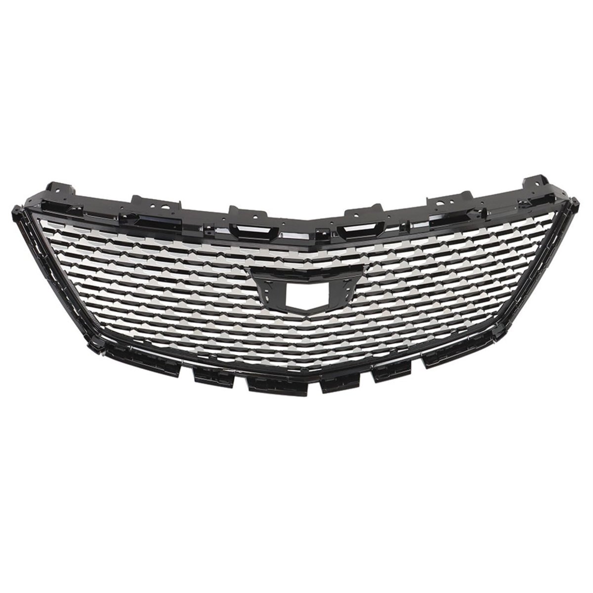 Black Front Bumper Grille Mesh Style Trim Replacement For 2016 2017 2018 2019 2020 Xt5 4-door