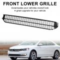 Topteng Honeycomb Front Bumper Lower Grill Grille Fit For Vw Passat 2012-2015 5618536779b9 Vw1036126