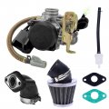 Minho Gy6 Carburetor For 49cc 50cc 139qmb 4 Stroke Scooter Atv Taotao Engine 18mm Carb Intake Manifold Air Filter