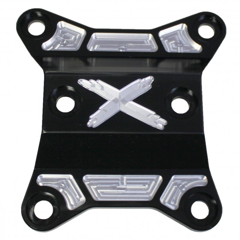 Modquad Rear Differential Plate Without Tow Ring Black For 17-19 Can-am Mavx3xrs