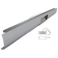 Hecasa Steel Roll Pan For 1967-1972 Ford F100 Fleetside Models W Led Lights 