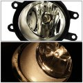 Auto Dynasty Compatible With Corolla E140 Pair Of Bumper Driving Fog Lights W Bezel Switch Smoke Lens