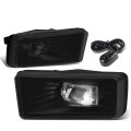 Auto Dynasty Pair Smoke Lens Cree Led Fog Light Switch Compatible With Silverado Tahoe Suburban Avalanche Sierra Yukon Escalade