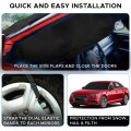 Econour Windshield Snow Cover For Cars Upgraded Trapezoidal Shape Designed With Adjustable Hook Windproof Protection Winter