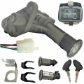 Ignition Switch Set Fits Many Chinese Scooters 4 Pins In Pin Fm Jack