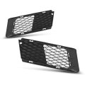 Front Bumper Grille Left And Right Side Pair Primed Plastic For Bmw 328i Xdrive 328xi Base Coupe 2-door 2007-2010 Bm1036121 