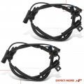 A-premium Abs Wheel Speed Sensor Compatible With Ford Models F-250 Super Duty 2011-2012 F-350 Front Driver And Passenger Side
