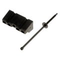 Base Clamp Battery Hold Down Kit Ford F 250 1996 Replacement For 6c2z10756a 6f2z 10756 A Plastic And Metal Brass Gray Frame 