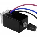 Uniquegoods Dc Motor Speed Controller Universal 12v 24v 10a Electronic Stepless Regulator Switch For Car Truck Fan Heater 
