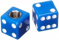 Harddrive W99-6217l 2 Blue Valve Stem Cap Dice 
