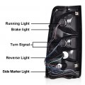 G-plus Rear Tail Lights W Wiring Harness Compatible With 2003 2004 2005 2006 Chevy Silverado 1500 2500 3500 19169017 19169004