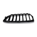 Passenger Side Grille For Bmw X1 2016 2017 2018 2019 Chrome Shell And Insert Plastic Replacement Bm1200291 51117383366