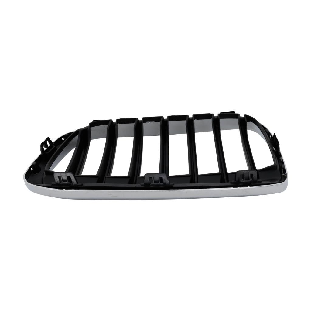 Passenger Side Grille For Bmw X1 2016 2017 2018 2019 Chrome Shell And Insert Plastic Replacement Bm1200291 51117383366