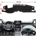 Spinefoot Dashboard Cover Dash Mat Carpet Pad Custom Inserts Cup Console Mats Interior Accessories For Toyota Harrier Venza
