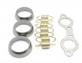 Exhaust Pipe Manifold Gasket Spring Rebuild Kit For Polaris Ranger 700 800 Sportsman 600 2002-2007 Touring X2 2009 2010 2011