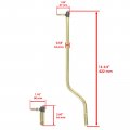 For John Deere La100 La105 La110 La115 La120 La125 La130 Left Side Drag Link Model Kvtr-18136
