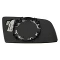 Heated Driver Side Mirror Glass For Bmw 545i 645ci 2004 2005 Blue With Backing Plate Replacement Bm1324112 51167065083 